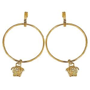 Versace Medusa Hoop Earrings